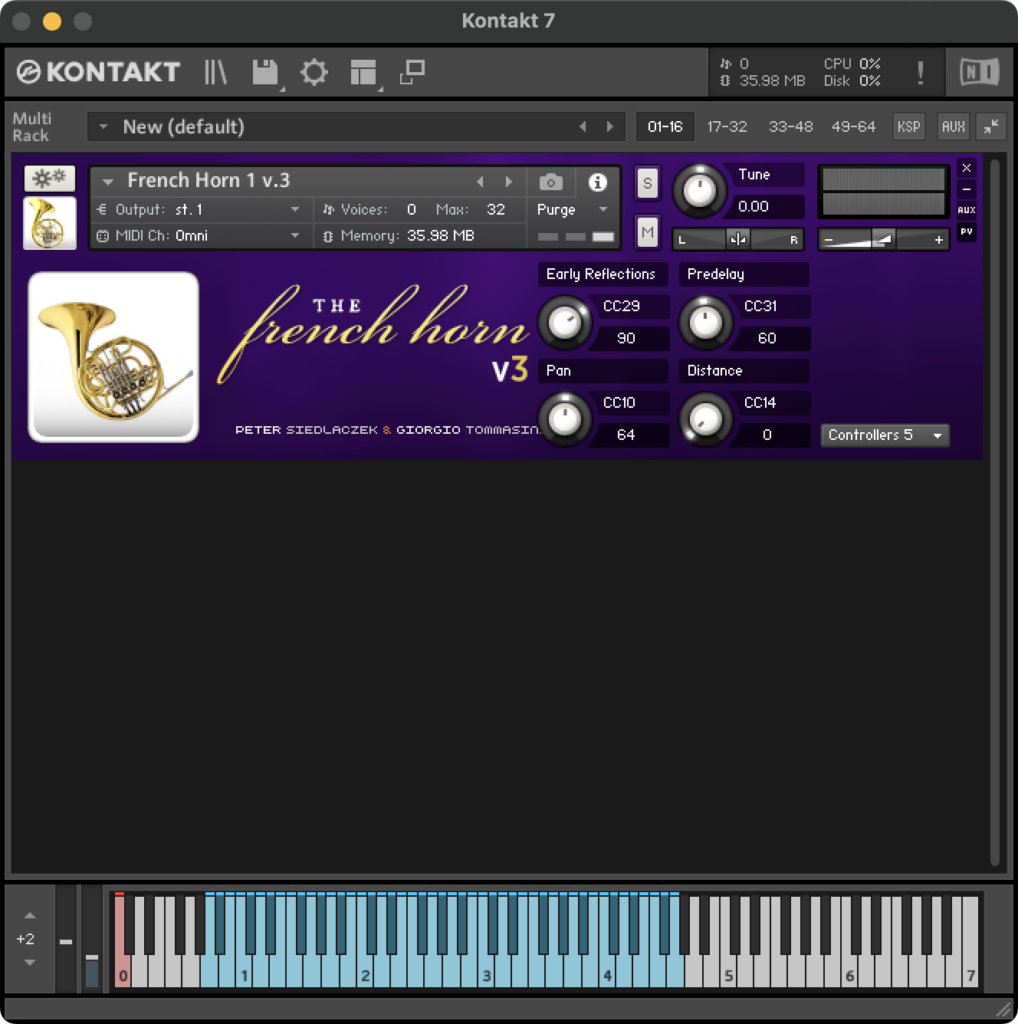 Sample Modeling - Brass Bundle 31 GUI - French Horn - Virtual Soundstage