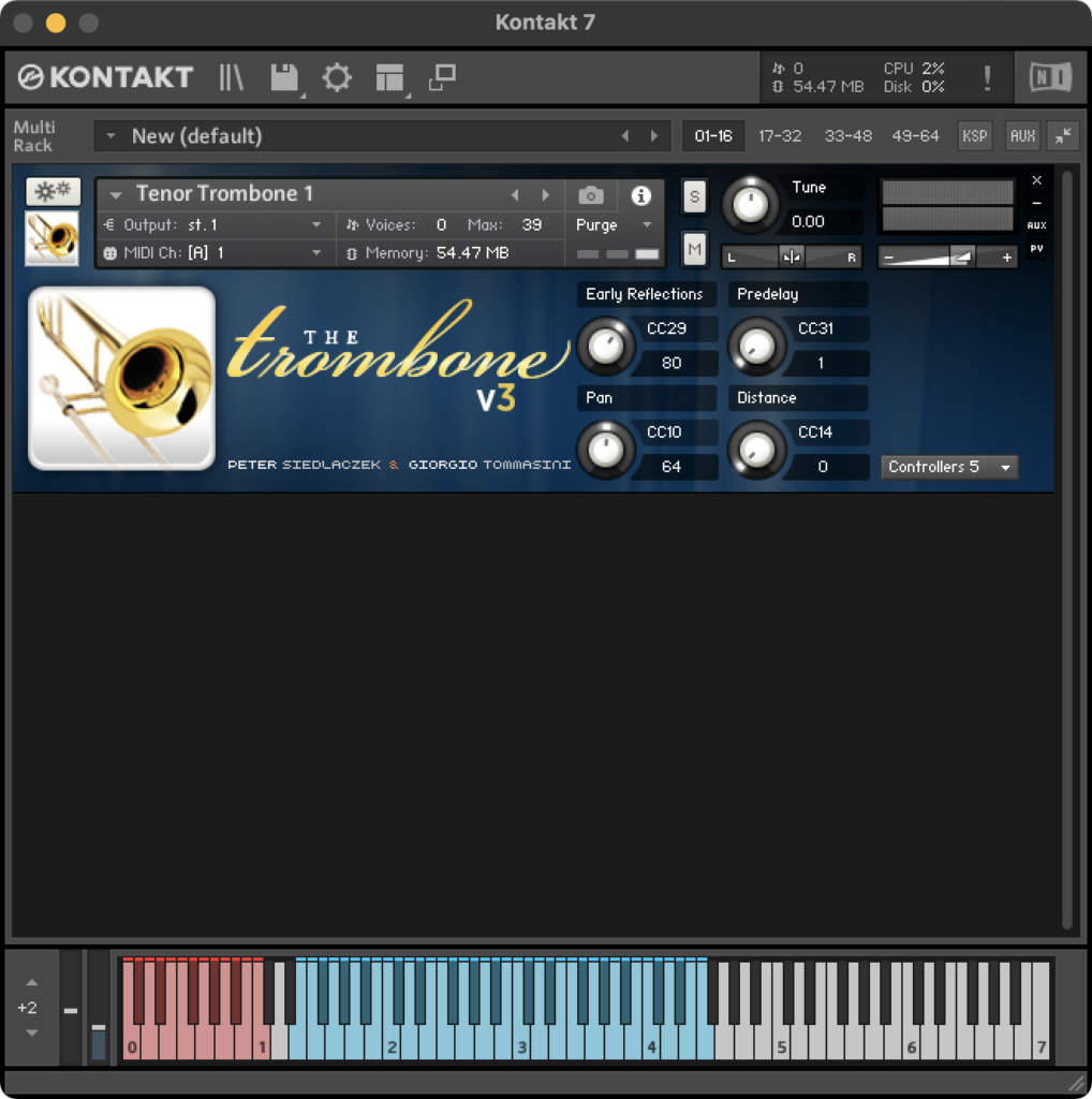 Sample Modeling - Brass Bundle 43 GUI - Trombone - Virtual Soundstage