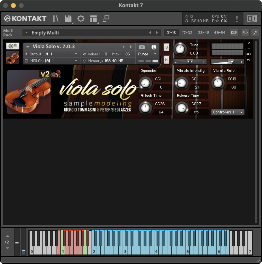 GUI - Solo Viola - Real Time Sound Shaping