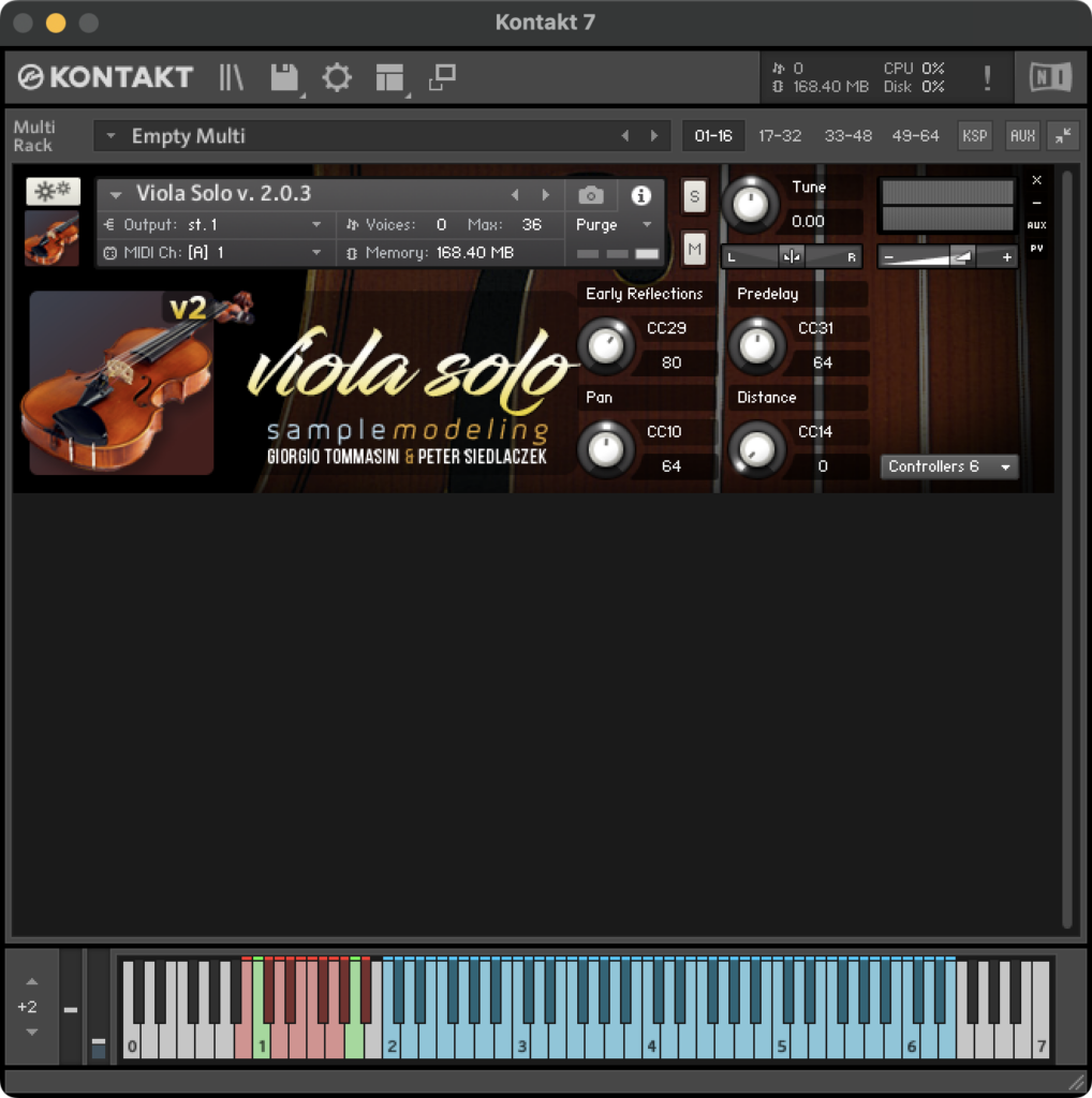 GUI - Solo Viola - Virtual Soundstage